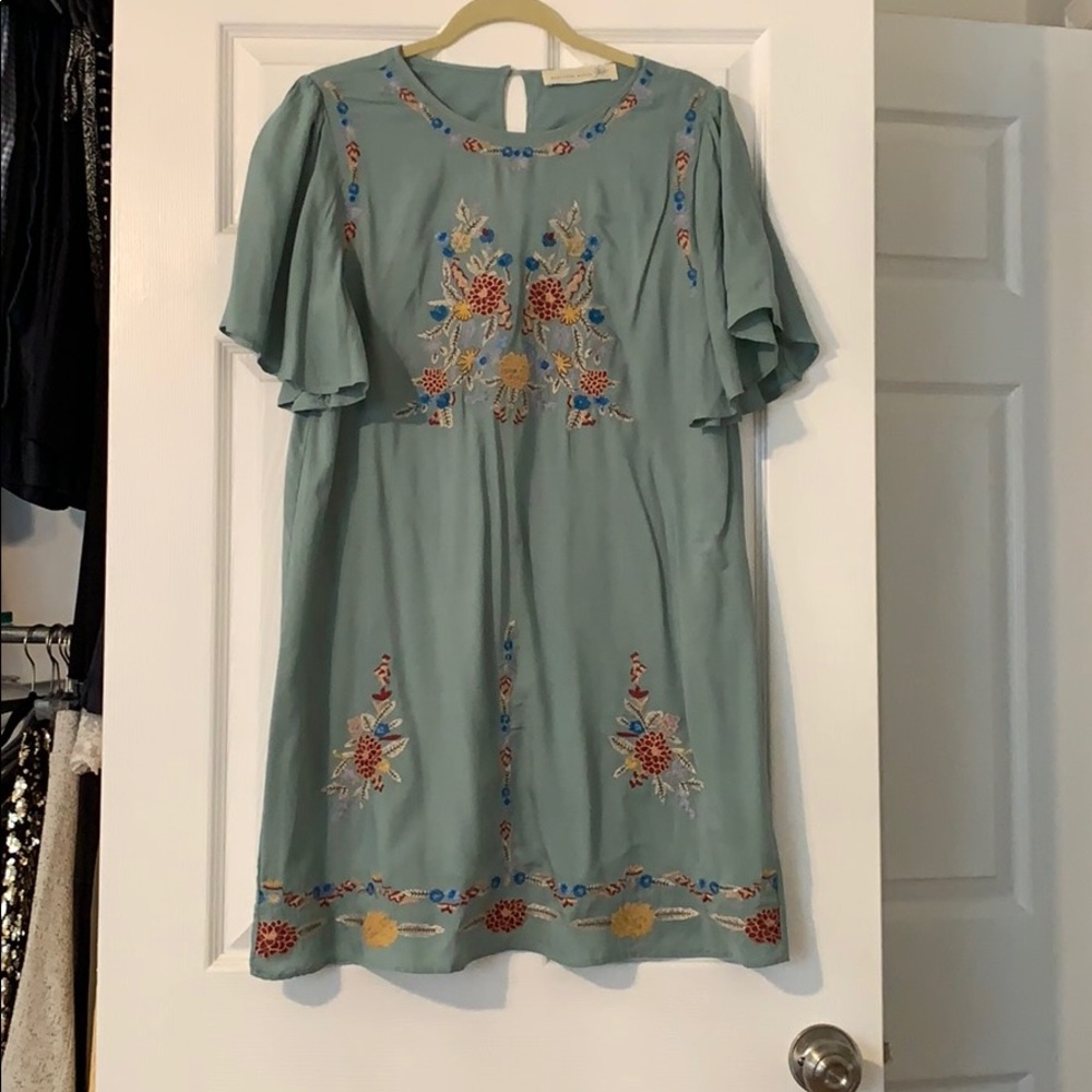 Embroidered Dress